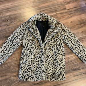Forever 21 Cheetah Coat